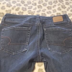 American Eagle Outfitters Dark Blue Flare Jeans